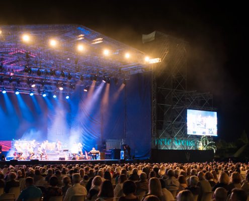 Forte Arena event with Renzo Arbore