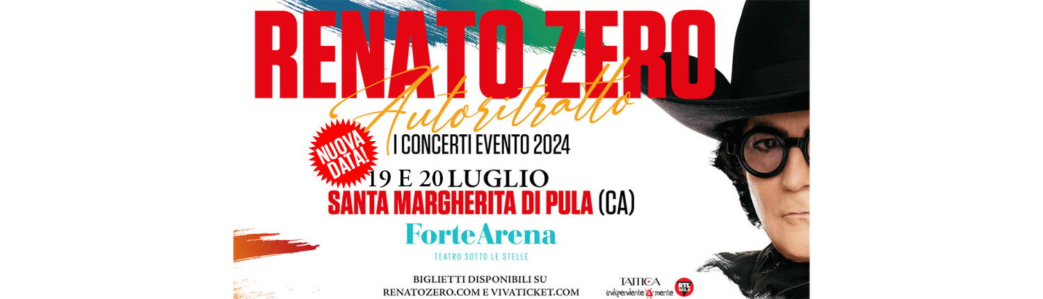 renato zero tour dopo tour completo